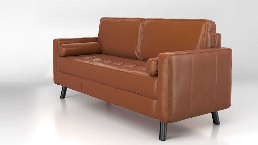 Mempra Design - Genuine Leather Sofa 73" - Messi Outen