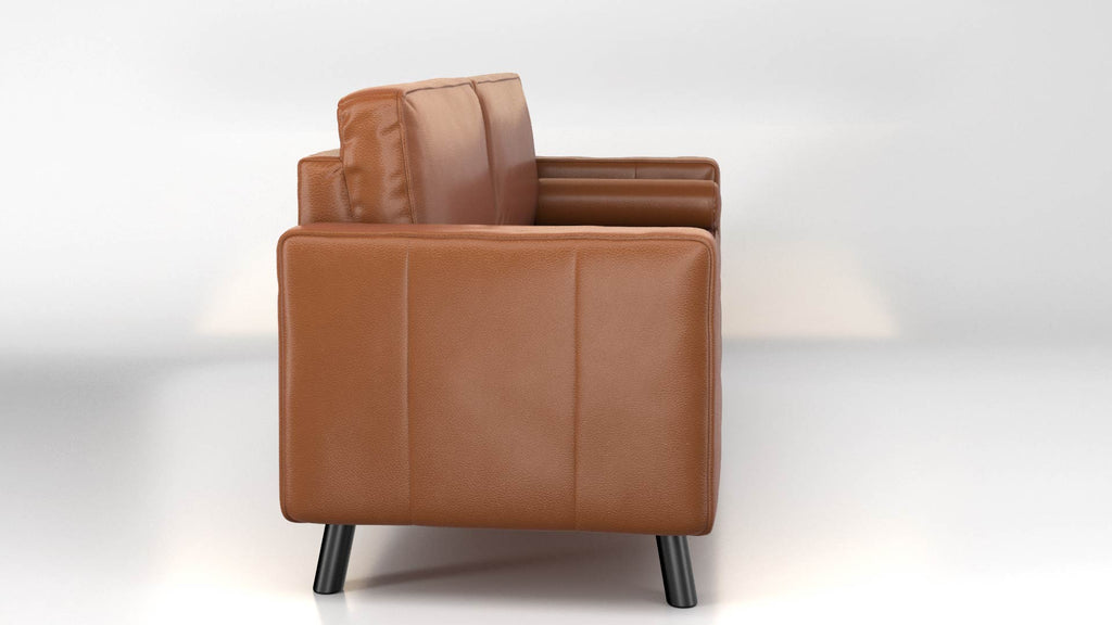 Mempra Design - Genuine Leather Sofa 73" - Messi Outen