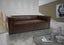 Mempra Design - 86" Opus Genuine Leather Square Arm Sofa