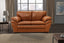 Mempra Design - Genuine Leather Loveseat 65" - Delta Collection