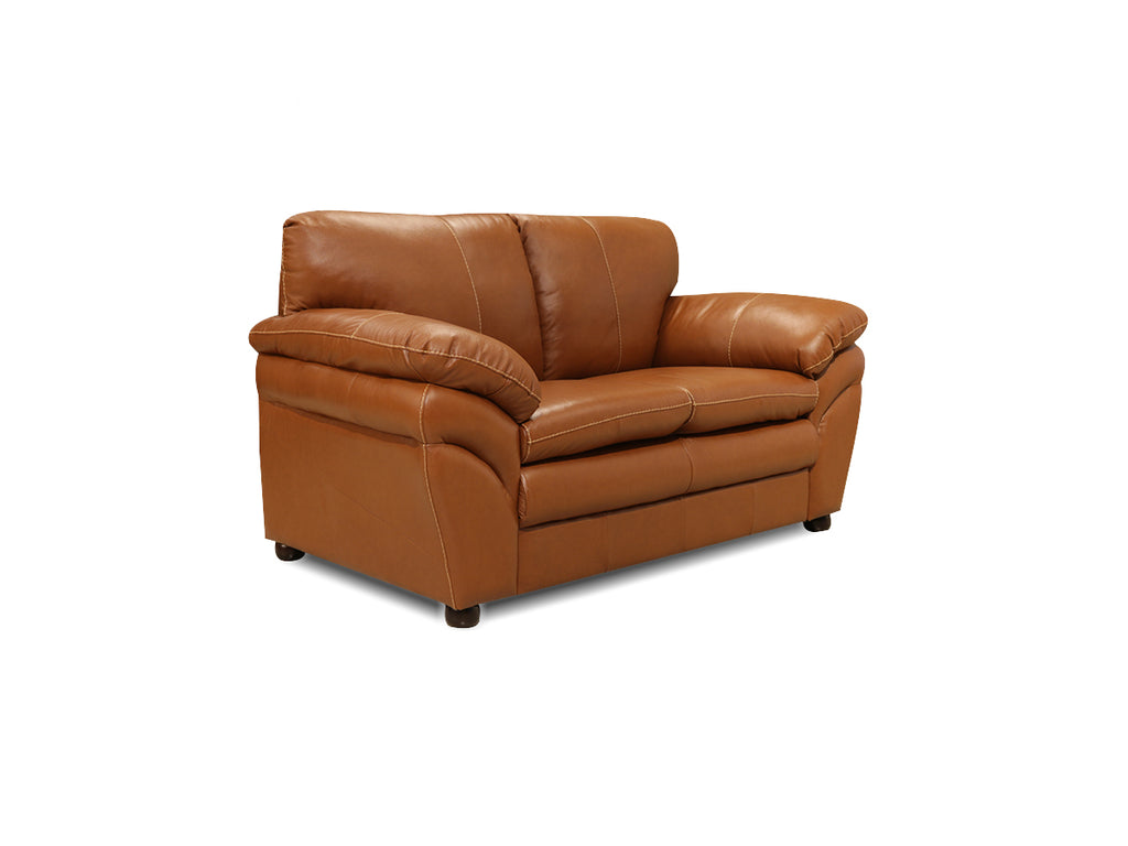 Mempra Design - Genuine Leather Loveseat 65" - Delta Collection