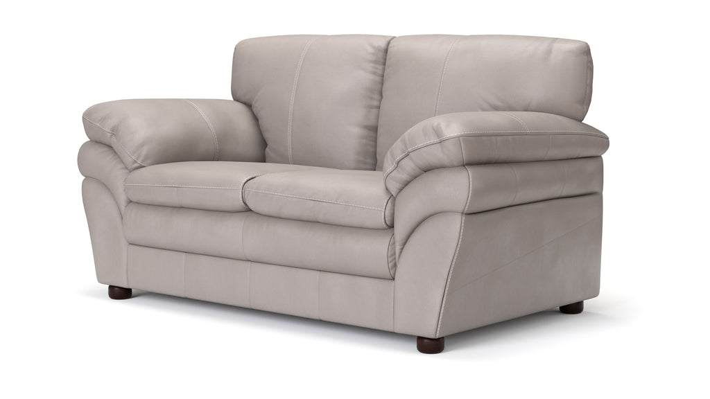 Mempra Design - Genuine Leather Loveseat 65" - Delta Collection