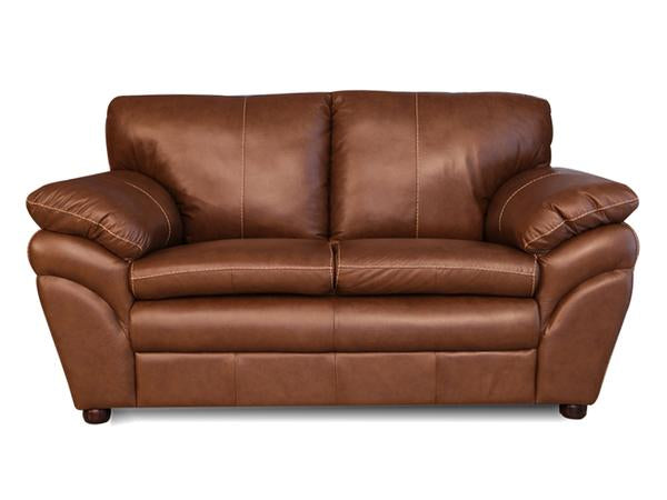 Mempra Design - Genuine Leather Loveseat 65" - Delta Collection