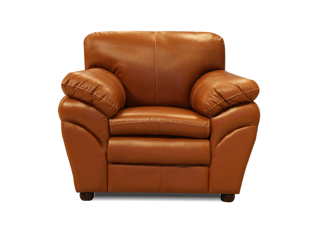 Mempra Design - Genuine Leather Armchair - Delta Wide 43" Collection