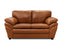 Mempra Design - Genuine Leather Loveseat 65" - Delta Collection